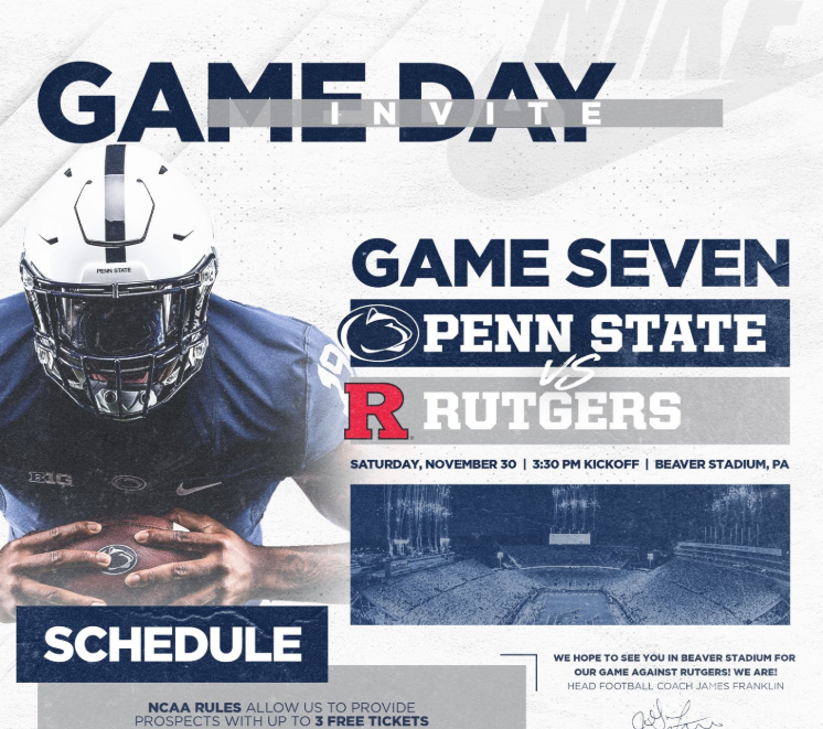 HamacherAndrew's tweet photo. Big week this week folks.  First, every o-lineman's favorite holiday on Thursday, then a big trip up to State College PA to see what's going on up there.  Let's go!  
@DannKabalaPSU @CoachReihnerPSU @PennStateFball @CaryMoyer @SportsByBLinder @PaFootballNews https://t.co/MPpUUWCwPH