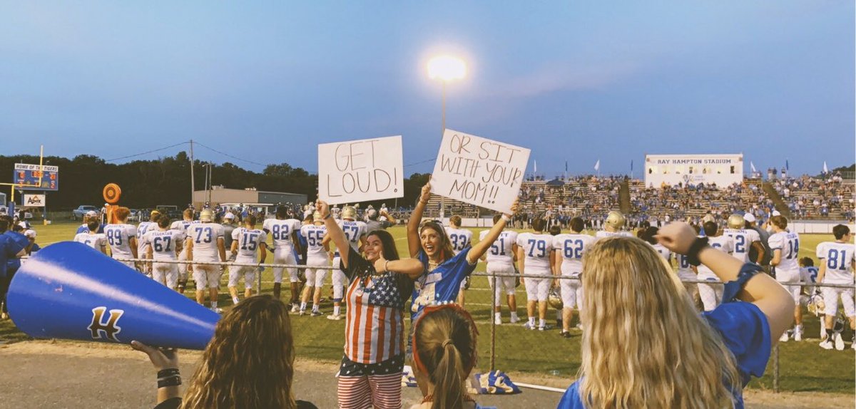 MOOD FOR FRIDAY NIGHT !!!!!! IF YOU DO NOT PLAN ON BEING ON 10 FRIDAY, THEN DO NOT PLAN TO SIT WITH THE STUDENT SECTION!!!!!!