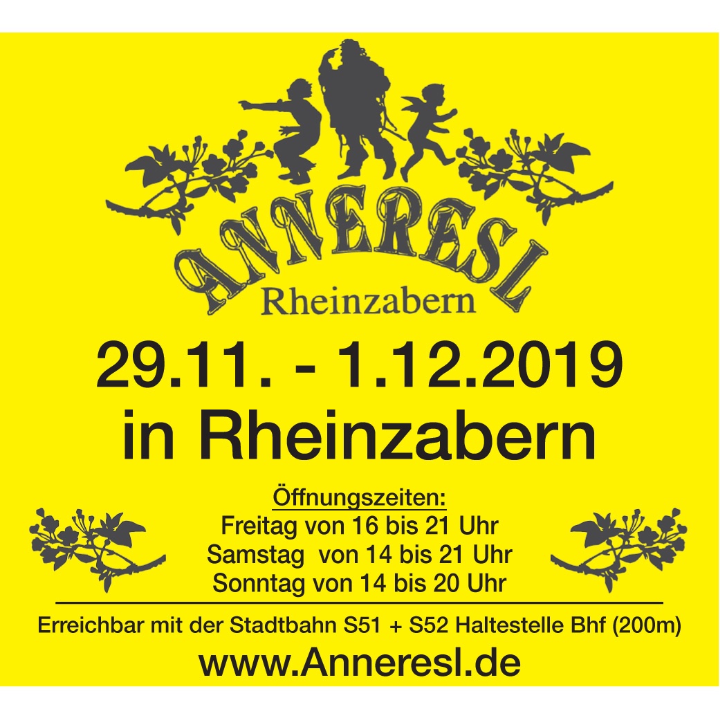 Längst schon zur Tradition geworden, gilt er immer noch als "Geheimtipp": Der "Anneresl" - Rheinzaberns nostalgischer Weihnachtsmarkt am ersten Adventswochenende. #anzeige #anneresl #rheinzabern #weihnachtsmarkt #geheimtipp #xmas #fächernews