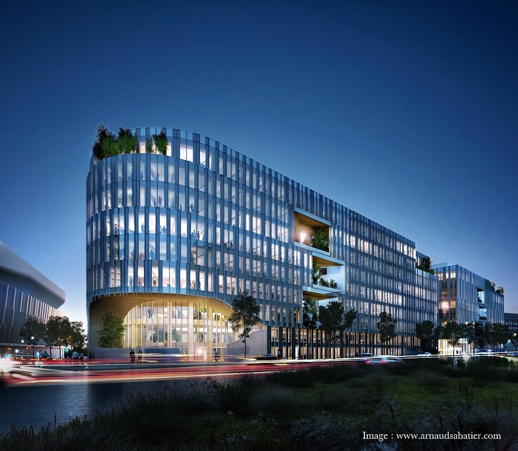Icade_Officiel's tweet photo. [#investor Day #Icade] - visite d'"Origine" à @VilleNanterre 

➡️2 immeubles de #bureaux en R+7 et R+8 🏢
➡️69 000 m²
➡️#architecture innovante mixte bois-béton
➡️6 500 m² d’espaces paysagers.🌳🌻

✏️ @MaudCaubet et @QF_Architecture
👉+ d'infos : https://t.co/zgnmUI39rO https://t.co/FNTEEQ8Bty