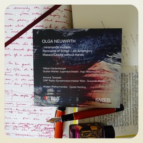 #morninglistening to #OlgaNeuwirth on #KairosMusic / @PaladinoMusic w/ @GMJOrchester, #ORFSOWien & @Vienna_Phil

Amazon: a-fwd.to/4x7lK2G

@MalkkiConductor, @IngoMetzmacher & @DJHarding + @AntoineTamestit

…#miramondoMultiplo, Remnants of Song & … ift.tt/2XM2uFy