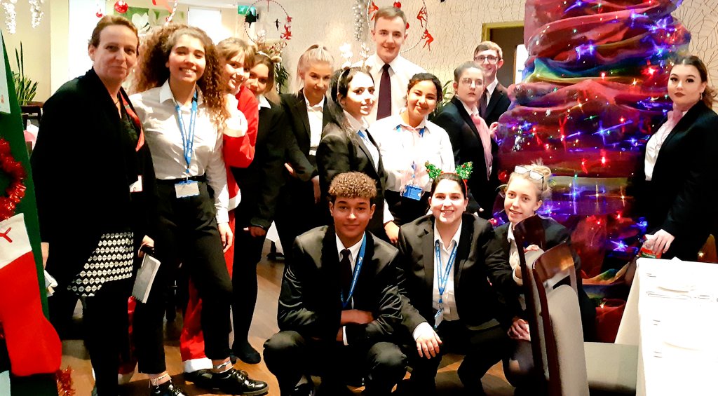 ageorge66471555's tweet photo. Today @TravelCCN students are hosting their annual Christmas Afternoon Tea event, including a visit from Santa @DebutRestaurant @norwichcollege All tickets sold. Well Done
#christmashasarrived! https://t.co/oa9hVOyzIj