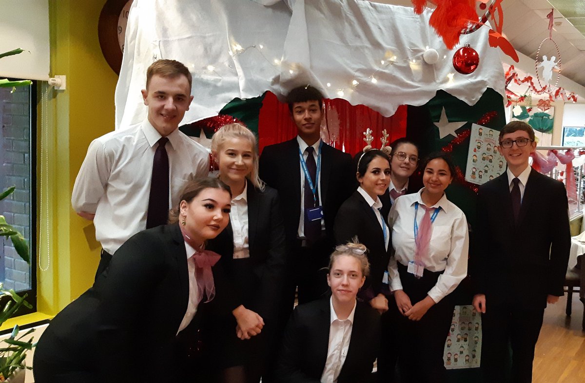 Today <a href="/TravelCCN/">Travel & Tourism CCN</a> students are hosting their annual Christmas Afternoon Tea event, including a visit from Santa <a href="/DebutRestaurant/">Debut Restaurant</a> <a href="/norwichcollege/">City College Norwich</a> All tickets sold. Well Done
#christmashasarrived!