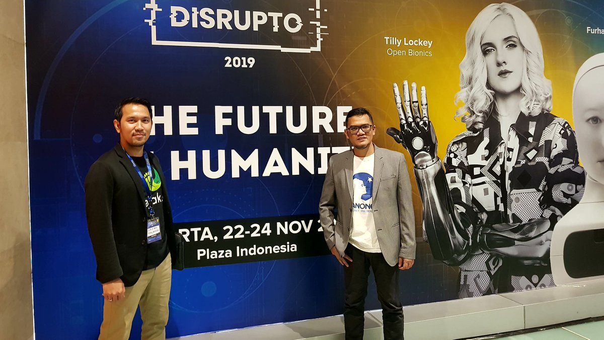 karyanto_wibowo's tweet photo. Fruitful discussion in Disrupto event today, sharing how Danone Aqua with https://t.co/8kdljlbzwc innovate solution using Artificial Intelligence [AI] to help water conservation. #disrupto #ArtificialIntelligence #danoneaqua #oneplanetonehealth https://t.co/uOfM0MrGjO