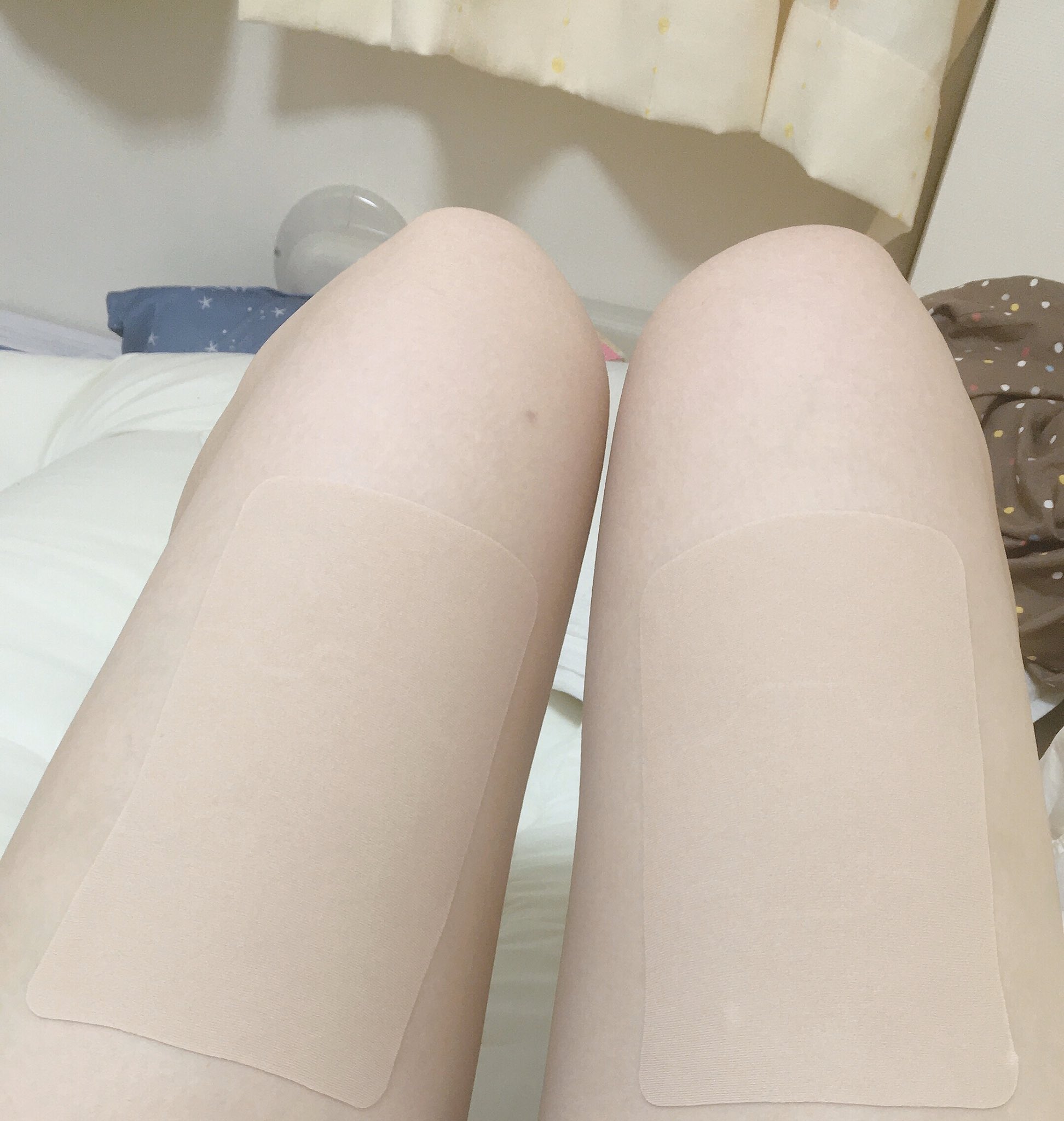 せんちゃん 正解が出ました 太ももに貼った湿布 普段ヒール履かないからね 筋肉痛 頑張った証かな せんちゃん 正解が出ました 太ももに貼った湿布 普段ヒール履かないからね 筋肉痛 頑張った証かな