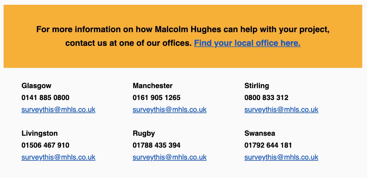 Malcolm Hughes is one of the largest and fastest-growing surveying companies in the UK. We’re constantly investing in the latest equipment and new technology so that we remain at the forefront of our profession. 
malcolmhughes.co.uk
