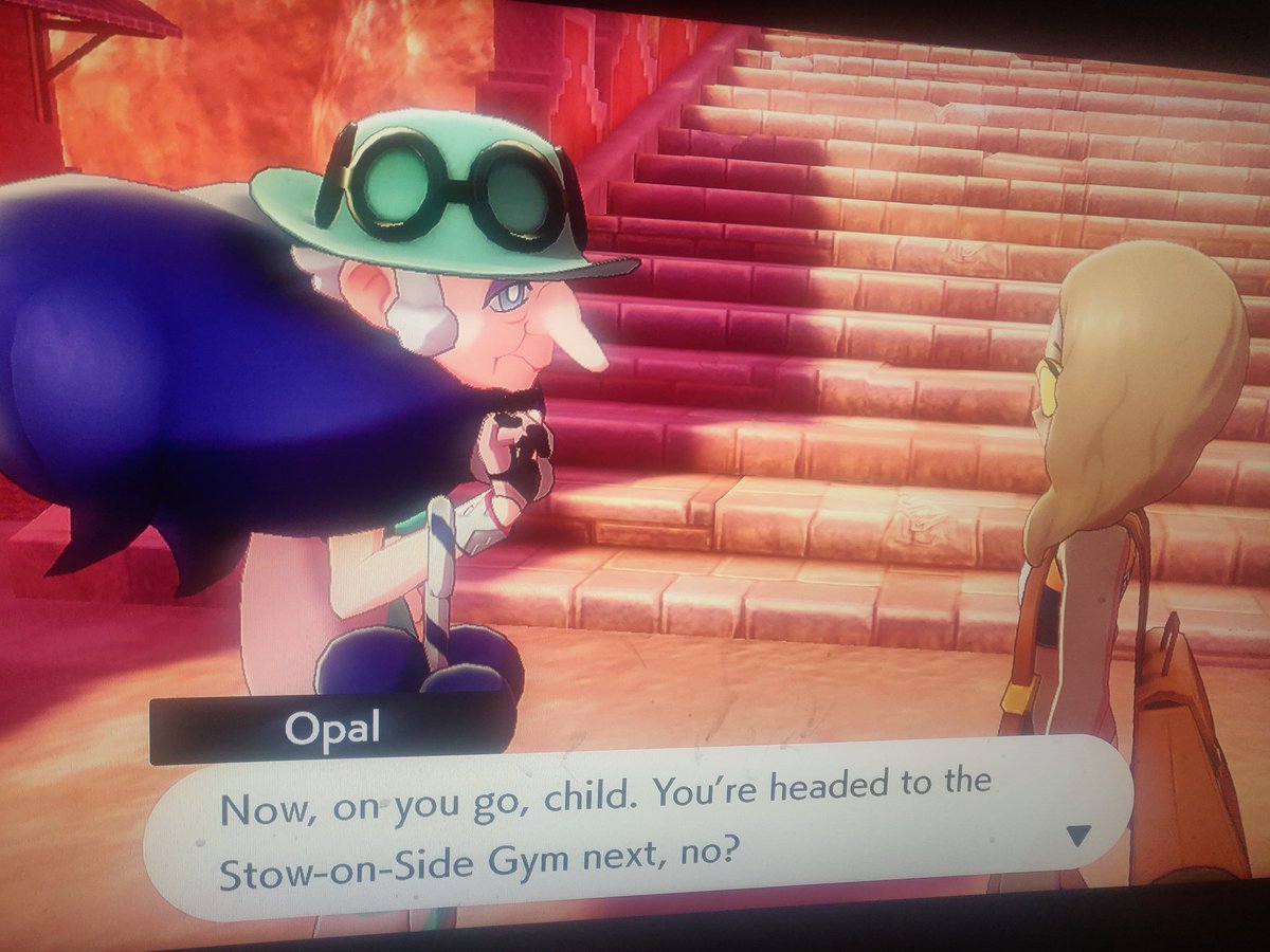 Percs_n_caicos's tweet image. I ran into Blanche again right before I got to the new town. She my adopted grandma, so I'm house opal. Oh and made quick work of this ghost gym leader. They were strong and now I have the urge to get a face mask #hatelyn #pokemonswordshield