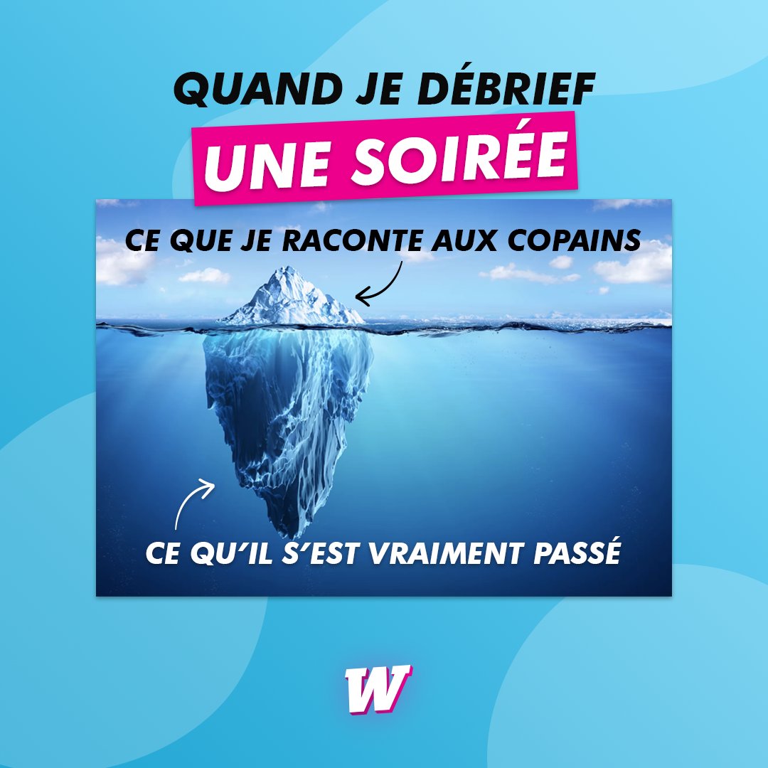 wyylde's tweet photo. - Tes potes : Alors cette soirée ?
- Toi : Tranquille !
- Toi (dans ta tête) : Si tu savais 😅 https://t.co/CF01hMIN8z