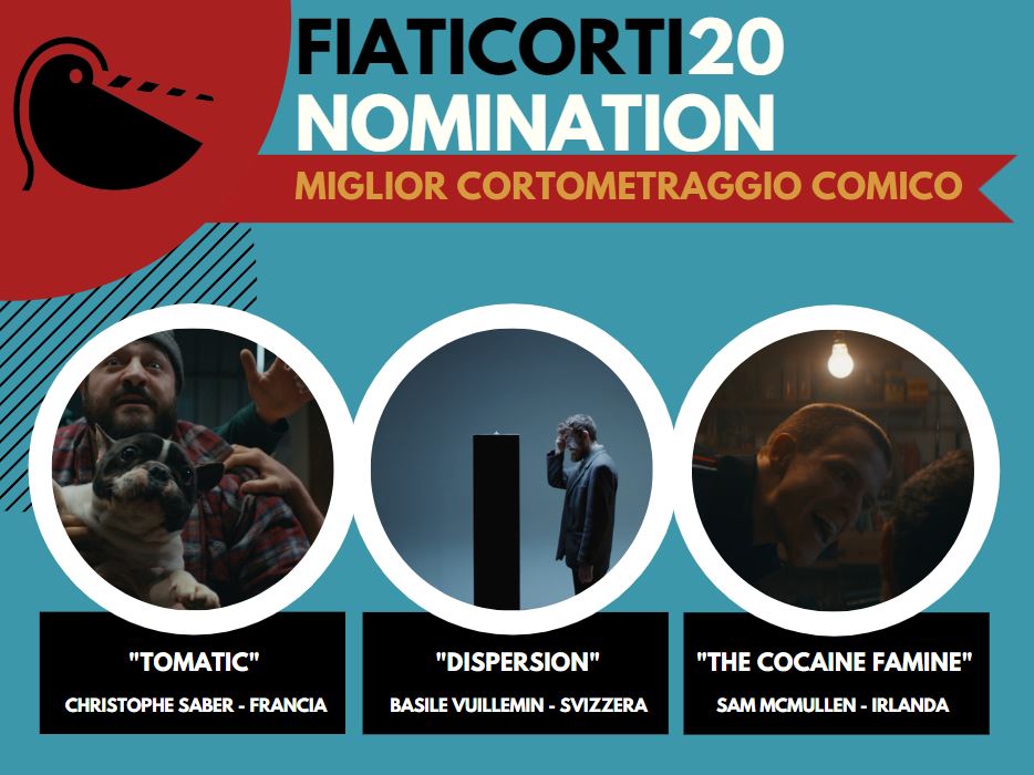 Il gran finale della 20° edizione del Fiaticorti Film Festival si avvicina! Sveliamo la nomination per il miglior cortometraggio comico! Chi sarà il corto vincitore? Lo scopriremo venerdì sera!
#fiaticorti #fattipericorti #nomination #festival #cortometraggio