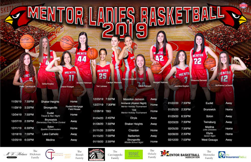 MentorLadybball's tweet photo. Our 2019-20 Schedule! #Family #BeElite https://t.co/EjVirgv7WX