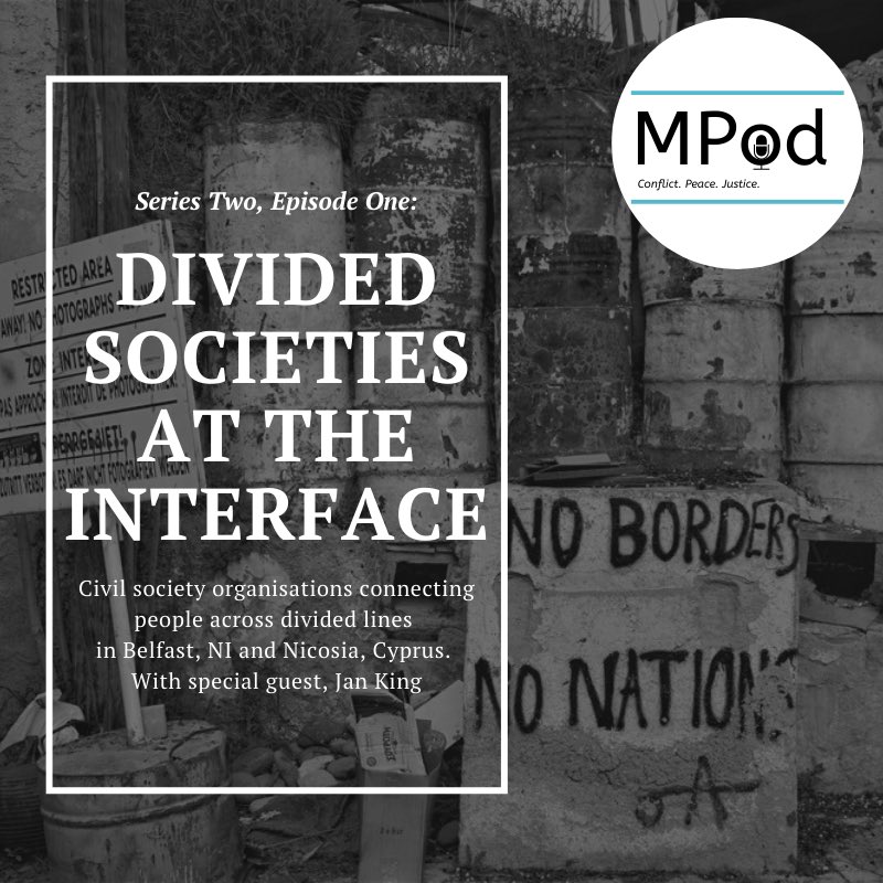Need some #MondayMotivation for your commute today? Check out the 1st episode of our 2nd series where new MA students at <a href="/QUBMitchell/">Mitchell Institute at QUB</a> interview graduate Jan King about the groups creating shared space in divided cities like Belfast &amp; Nicosia. #QUBMpod 
linktr.ee/qubmpod