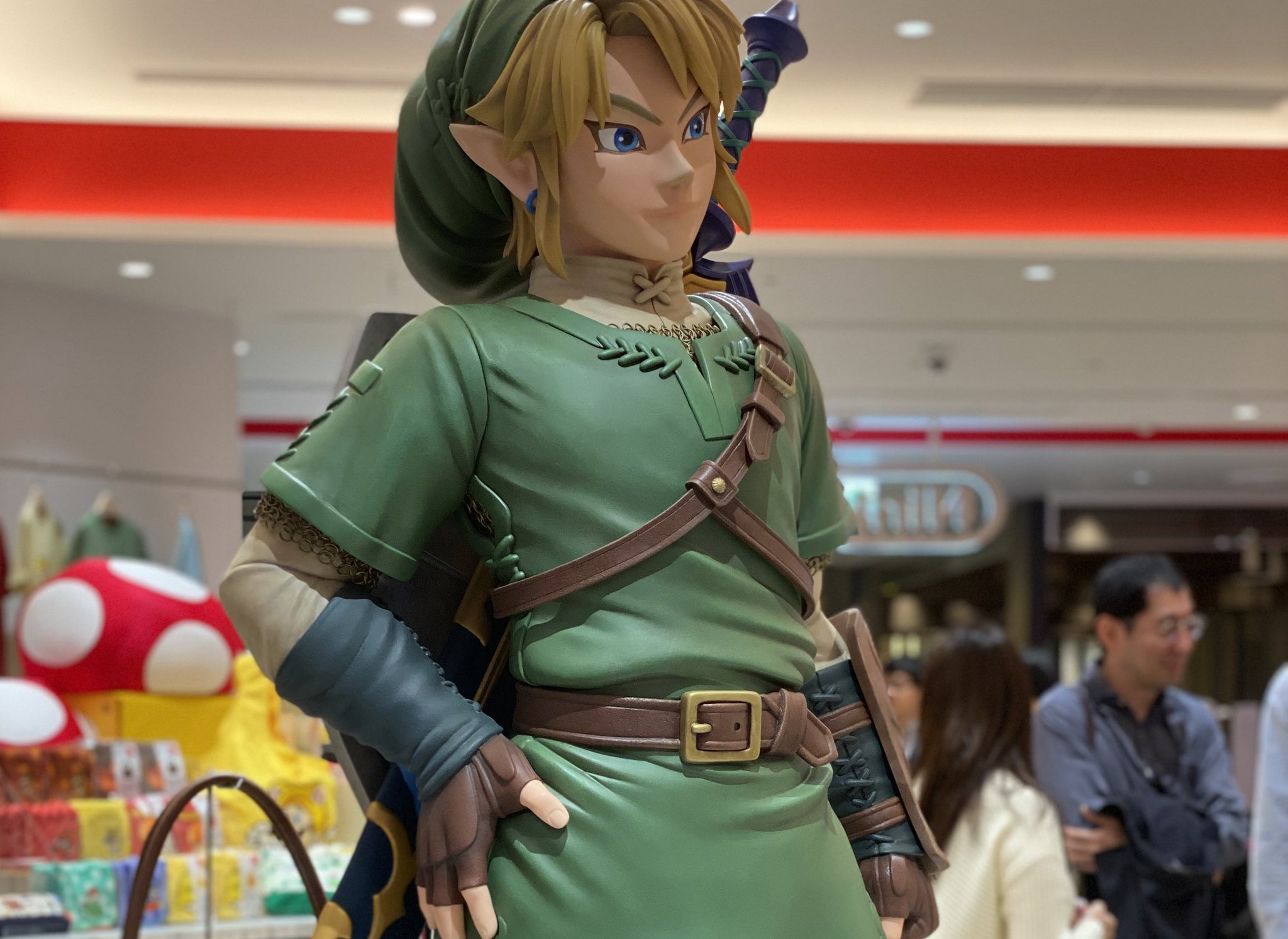 Nintendo TOKYO 限定 ゼルダの伝説 リンク スタチュー フィギュア