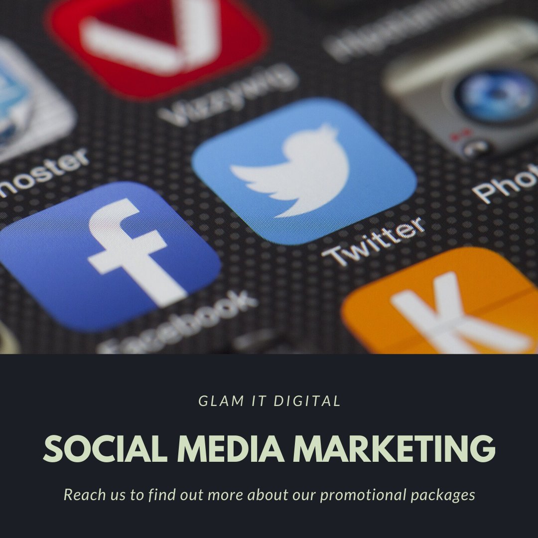 glamitdigital's tweet photo. It doesn’t matter if you run a small local shop or a big national company. Social media is an essential piece of your business marketing strategy. How it can help grow your business? Reach us now! 

#leads #digitalmarketing #facebookmarketing #instagramMarketing #brandawarness https://t.co/ukMxQ2meq5