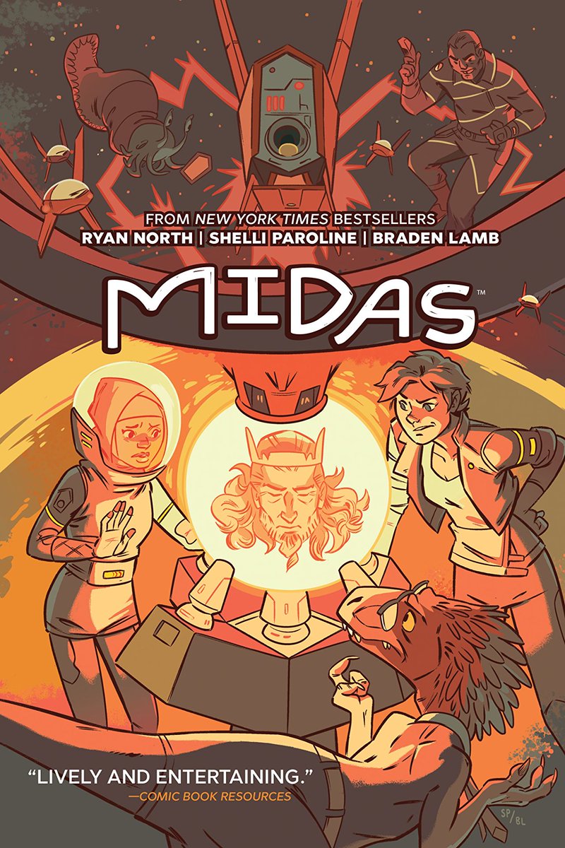 75. MIDASBy  @ryanqnorth,  @shelligator,  @bradenlamb,  @CampbellLetters,  #JohnKeogh,  @JasAmiri,  @shanito,  @jilliancrab and  #SophiePhilipsRobertsKing Midas was real, and now his body is a weapon of mass destruction in this hilarious sci-fi comedy that launched BOOM! BOX