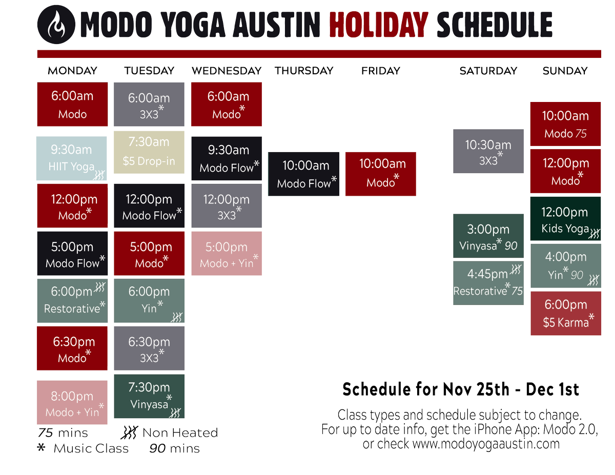 Modo Yoga Austin tweet media