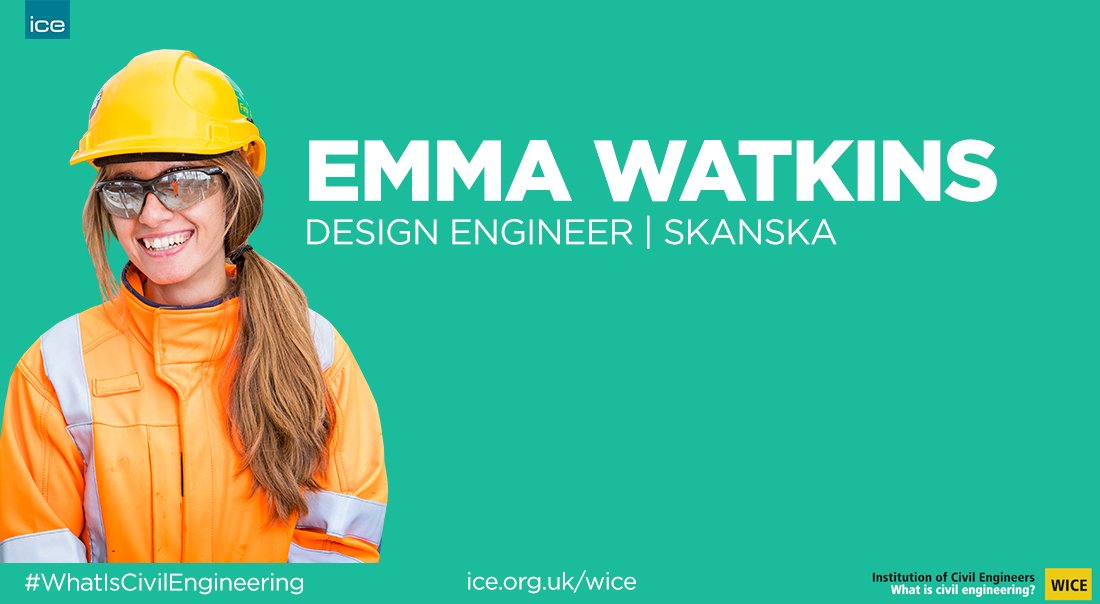 ICEYorksHumber's tweet image. &quot;The #CivilEngineering myth I’d like to bust is...

It’s a man’s world!

What a load of rubbish! I’ve been given nothing but respect since I began working in the industry.&quot;

Emma Watkins (@SkanskaGroup) for #WhatIsCivilEngineering

ice.org.uk/what-is-civil-… 

#WomenInEngineering