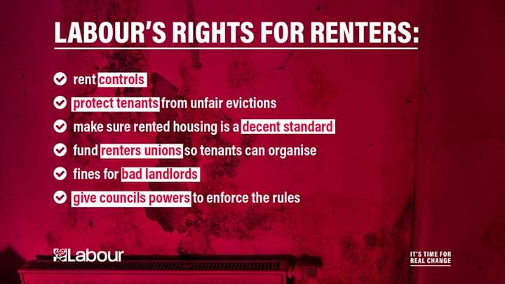 For too long private renters have suffered. While there are many good landlords, there are some forcing tenants to endure high rents and poor standards. This has left so many people vulnerable. We need to ensure that tenants have better rights. #Housing #GE2019