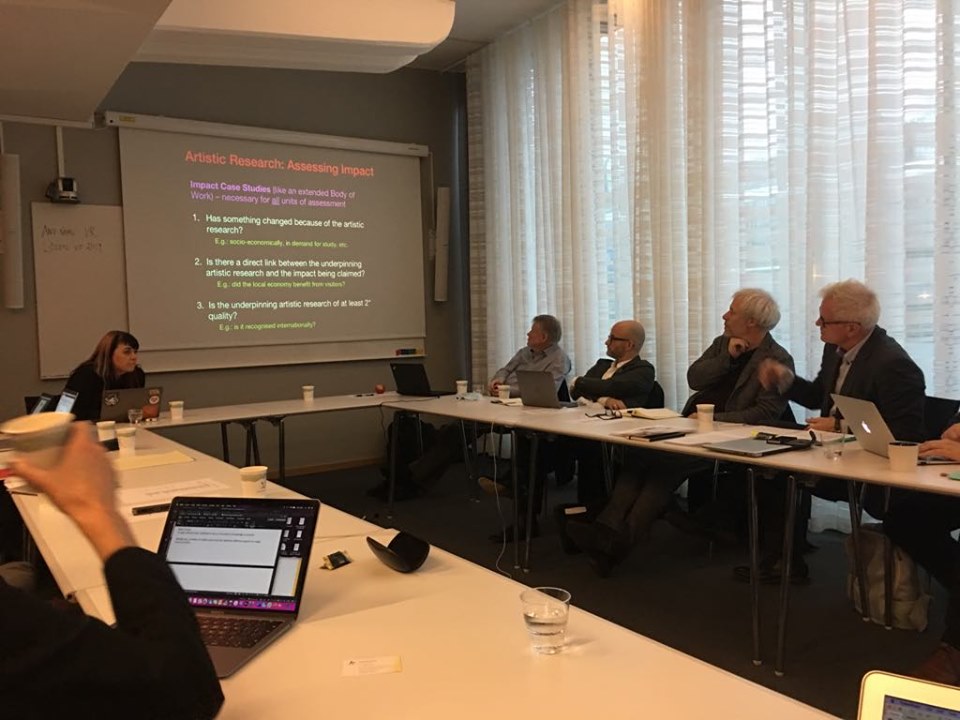 Does @OECDinnovation's #FrascatiManual recognize added value of #ArtisticResearch enough? Enjoyed sharing experiences with R&D projects from #programETA (@TACR_cz) with great minds @AngBartram @KonradMould at all at the #SAR meeting hosted @Vetenskapsradet in Stockholm.