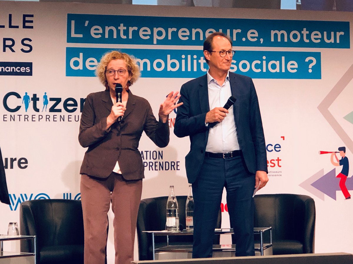 <a href="/Economie_Gouv/">Ministère de l'Économie et des Finances</a> <a href="/G20_YEA/">G20 YEA</a> <a href="/100000e/">100 000 Entrepreneurs</a> <a href="/FranceInvestEU/">France Invest</a> @WE_BNPP <a href="/philippehayat/">Philippe Hayat</a> <a href="/mccapobianco/">M-C Capobianco</a> <a href="/NextStageAM/">NextStage AM</a> <a href="/bruno_fuchs/">Bruno Fuchs</a> <a href="/GetSparkup_FR/">Sparkup</a> <a href="/JacquesGalvani/">Jacques Galvani</a> <a href="/TheSchoolab/">TheSchoolab</a> <a href="/OCDE_fr/">OCDE</a> <a href="/bernard_sananes/">bernard sananes</a> <a href="/elabe_fr/">ELABE</a> <a href="/outremernetwork/">outre mer network</a> <a href="/ESP_Securite/">Euro Sûreté Protect</a> <a href="/lascary_dacp/">Laurence Lascary</a> <a href="/JDavicoPahin/">Julie Davico-Pahin</a> <a href="/Ombreafr/">Ombrea</a> <a href="/AccentureFrance/">Accenture France</a> <a href="/WebForce3/">WebForce3</a> @LITAco_ <a href="/isahitcom/">isahit</a> <a href="/laurence_morvan/">Laurence Morvan</a> <a href="/Eva_Sdn/">Eva Sadoun</a> <a href="/AlainAssouline/">Alain Assouline</a> <a href="/IsaMTop/">isamtop_97</a> <a href="/Accenture/">Accenture</a> <a href="/DomalysFR/">Domalys</a> <a href="/AreREHMAN/">Areeba REHMAN</a> <a href="/Philippe_bio/">Philippe Mouillard</a> @CharlotteGai <a href="/berceaumagique/">Mégara / Berceau magique</a> @beenaparadin <a href="/sensiogreg/">Grégory PASCAL</a> <a href="/sensiolabs/">SensioLabs</a> <a href="/Beendhi/">beendi</a> <a href="/antoinesire/">antoinesire</a> <a href="/ErDelannoy/">Eric Delannoy</a> <a href="/EricFourel/">Eric Fourel</a> <a href="/BmulliezB/">Mulliez Blandine</a> <a href="/meetmymama/">Meet My Mama</a> <a href="/EYFrance/">EY France</a> <a href="/murielpenicaud/">Muriel Pénicaud</a> @Minist_Travail "Ne pensez pas que vous choisissez un seul métier, pour toute la vie. Vous allez évoluez, dans 30 ans tout cela aura changé. Allez vers des métiers qui vous passionnent dès le début !" <a href="/murielpenicaud/">Muriel Pénicaud</a> aux élèves présents à la #CAE2019 
#mobilitésociale #entrepreneurs
