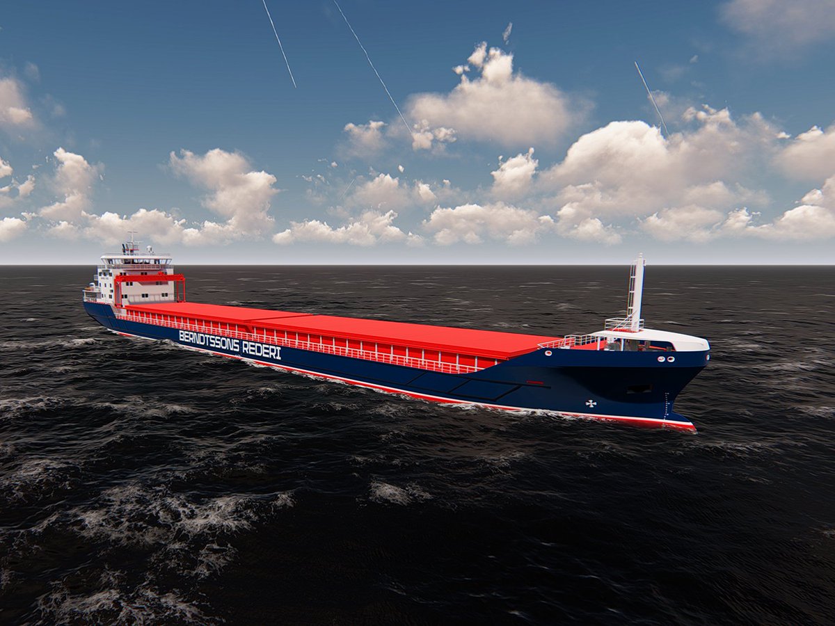 Berndtssons Rederi i Skärhamn beställer nybygge inom ett intressant segment: ett miljövänligt 8.500 dwt bulkfartyg som kan gå in i Mälaren.  #sjöfart sjofartstidningen.se/svensk-bulkfar…