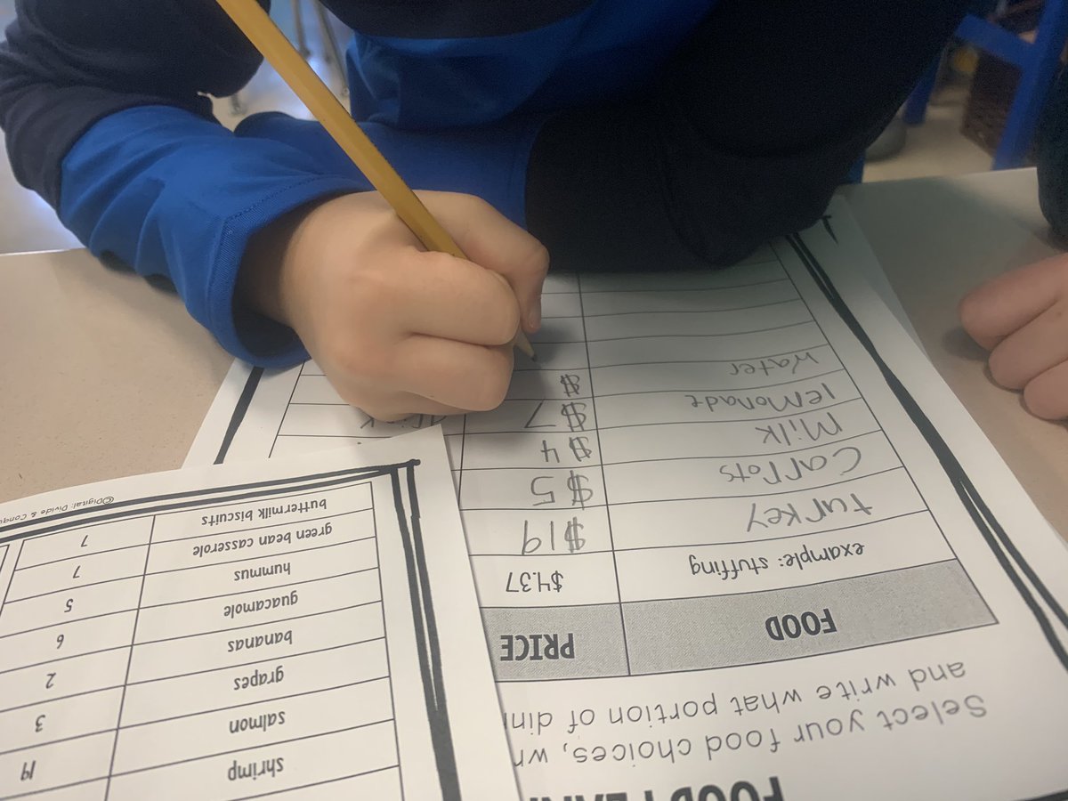 HM_SecondGrade's tweet photo. PBL under way! Second graders are planning Thanksgiving dinner! We are compromising and sharing responsibilities! #teamsecondgrade @MelrosePS #melroseps https://t.co/lsLa7X1KTS
