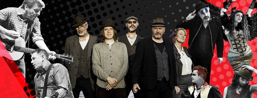 JessicaSnapper's tweet image. Amazing Easter weekend lined up in 2020 - lively acoustic folk-music at Forest Arts Centre in New Milton, Hampshire, UK.
The Men They Couldn’t Hang headline on Fri 10 April,
3 Daft Monkeys &amp;amp; The Salts, 11 April.
Merry Hell, 12 April.
Website launch for folkrattleandroll.co.uk