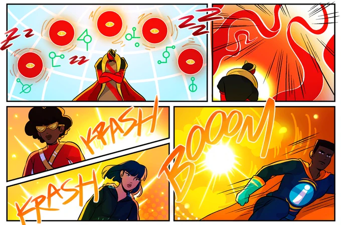Who's afraid of the Big Bad Seer? Not #TheUnCommons! https://t.co/kFNo195OQe #comics #mondaymotivation 