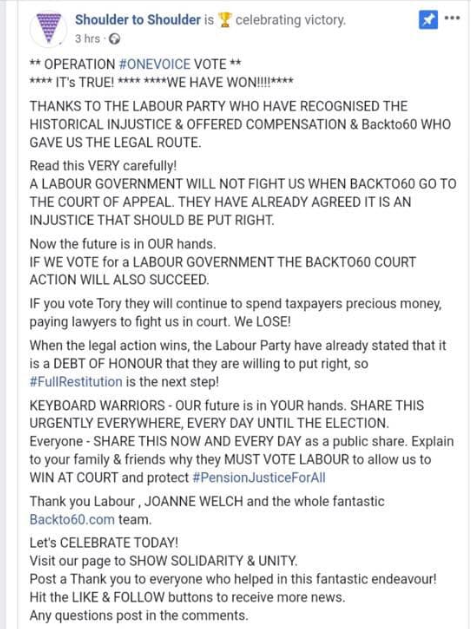omega469's tweet photo. Not unsurprisingly, the #GRASPI are already making plans for getting not just £58bn, but more like £181bn (the DWP estimate for paying the #WASPI SP from age 60) https://t.co/wMhztxSOj8
