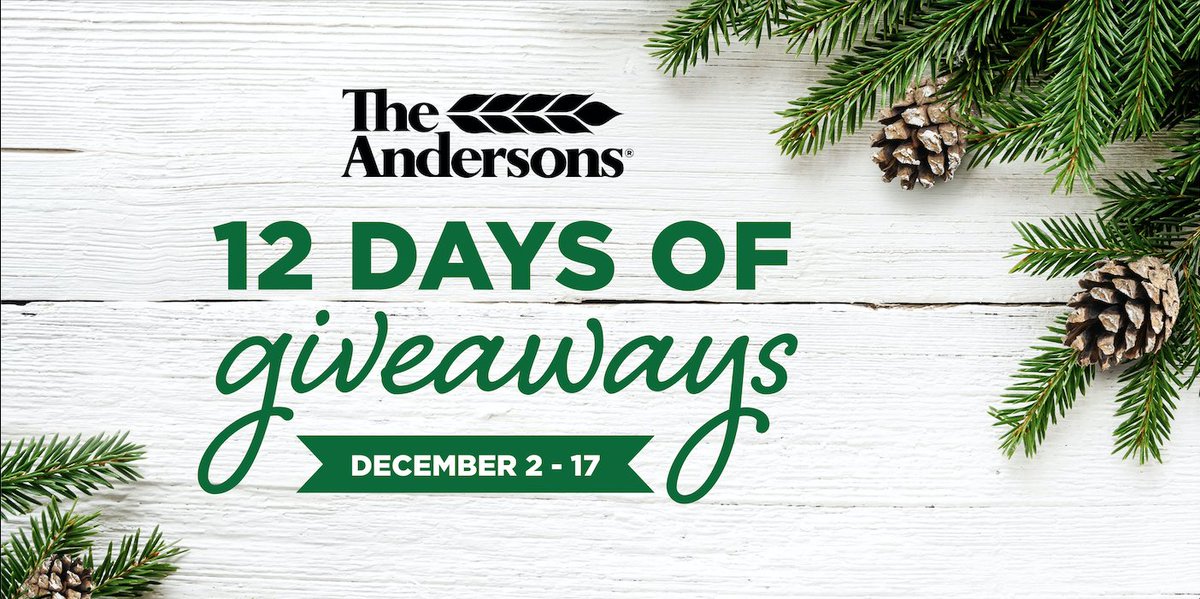 🚨 The countdown to The Andersons Turf 12 Days of Giveaways has begun. Check back December 2-17 and ENTER TO WIN! 🚨