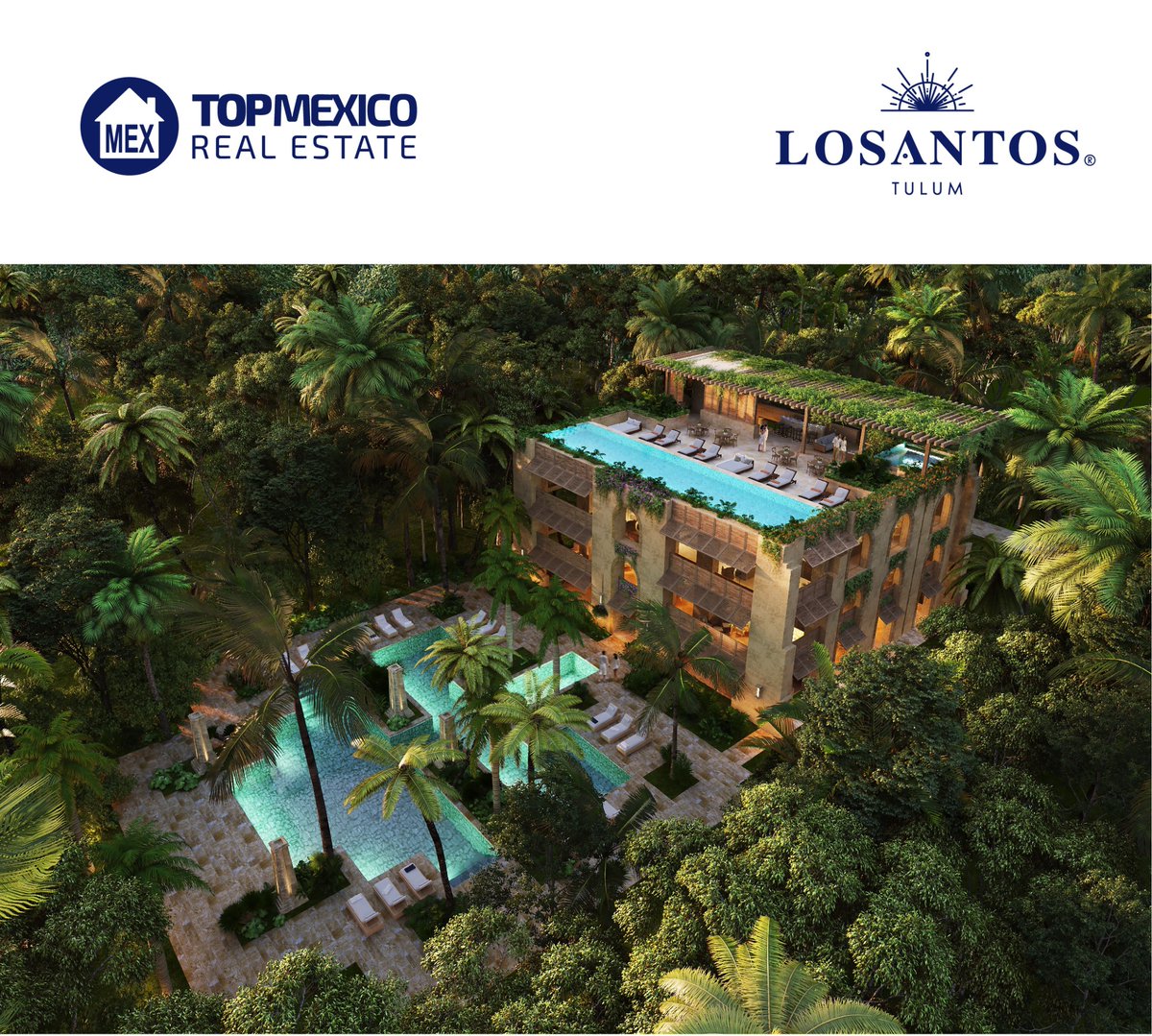 The ideal community for retirement in Tulum, meet Losantos Tulum a spacedesigned for them. 🏘🏝👇
topmre.com/LosantosTMRE
#TopMexicoRealEstate #WeMakeItHappen