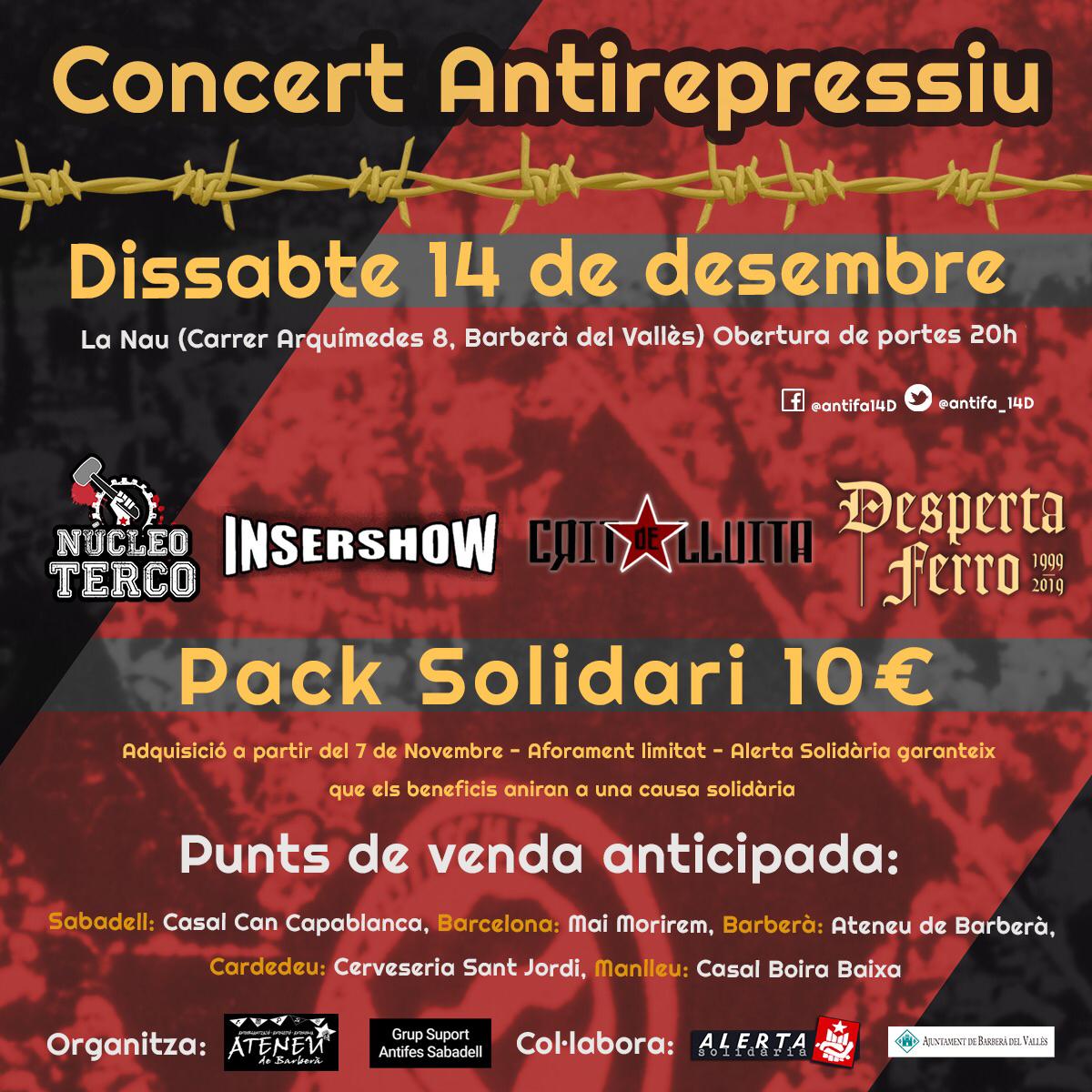 DF_Crew's tweet photo. La data s'acosta i els companys de l'organització ens comenten que encara queden entrades! Animeu-vos que és per una bona causa! #omplimlanau @Antifa_14D https://t.co/i0qmCzX1Yx