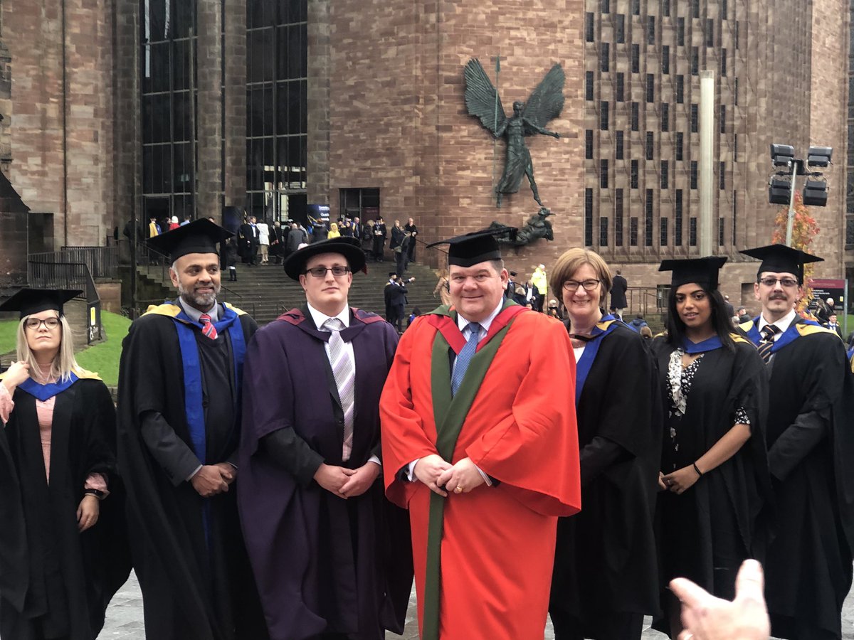 AshmanPatricia's tweet photo. What an emotional and incredible day ... so proud of the new engineers class of 2019. #CovEngineersRock #CovGrad @covunieec @covcampus #ILoveMyCourse #CoventryUniversity https://t.co/OJZYt5o0fn