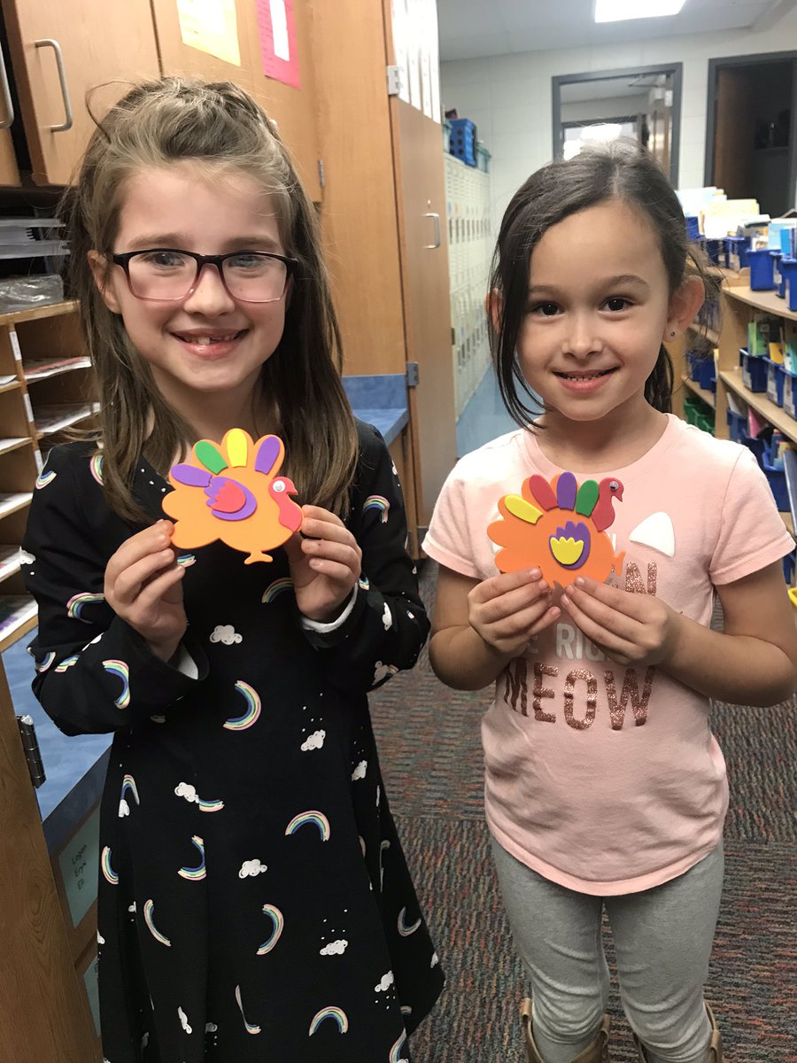 Special turkey craft for these super duper responsible Titans!