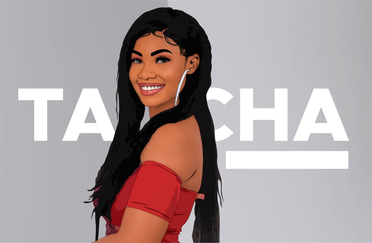 Hello guys, Today on #TachaMotivation, Here's an artwork I did for @Symply_Tacha.

Please help me retweet till she sees it.☺️🙈 .

#TachaTheUltimateInfluencer