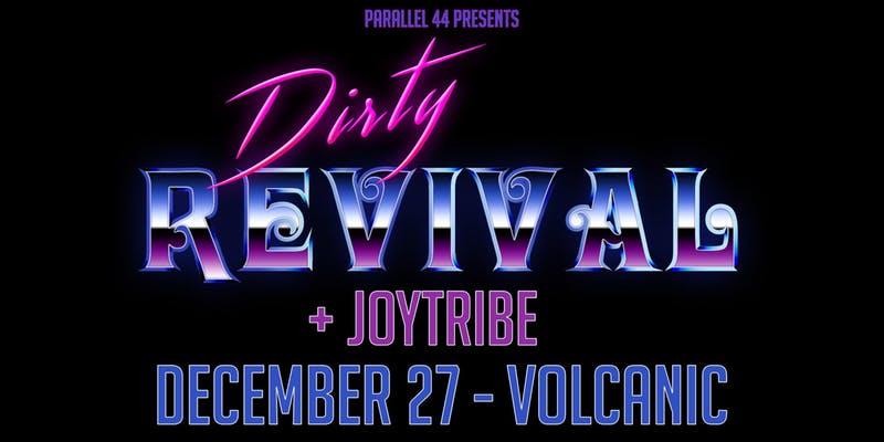 TICKET GIVEAWAY for <a href="/DirtyRevivalPDX/">Dirty Revival</a> &amp; <a href="/joytribe/">Joytribe</a> on Facebook just launched! Follow the event for rules and how to enter in the running for a pair of FREE TICKETS!