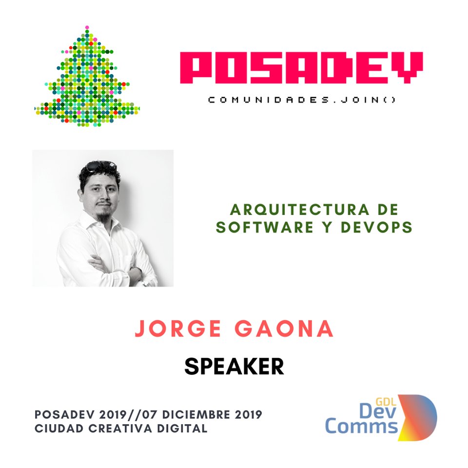 pollirrata's tweet image. El 7 de Diciembre estaré en Ciudad Creativa Digital platicando de la relación entre Arquitectura de Software y DevOps ¡Acompáñanos a @Posa_Dev !

Boletos de PosaDEV 2019: eventbrite.com/e/posadev-2019…

#softwarearchitecture #arquitecturadesoftware #guadalajara #devops #meetup #devops