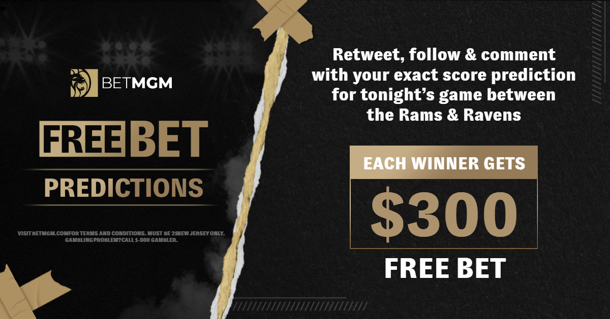 BetMGM 🦁 on Twitter "🚨 𝐅𝐑𝐄𝐄 𝐁𝐄𝐓 𝐏𝐑𝐄𝐃𝐈𝐂𝐓𝐈𝐎𝐍 🚨 Since no one guessed