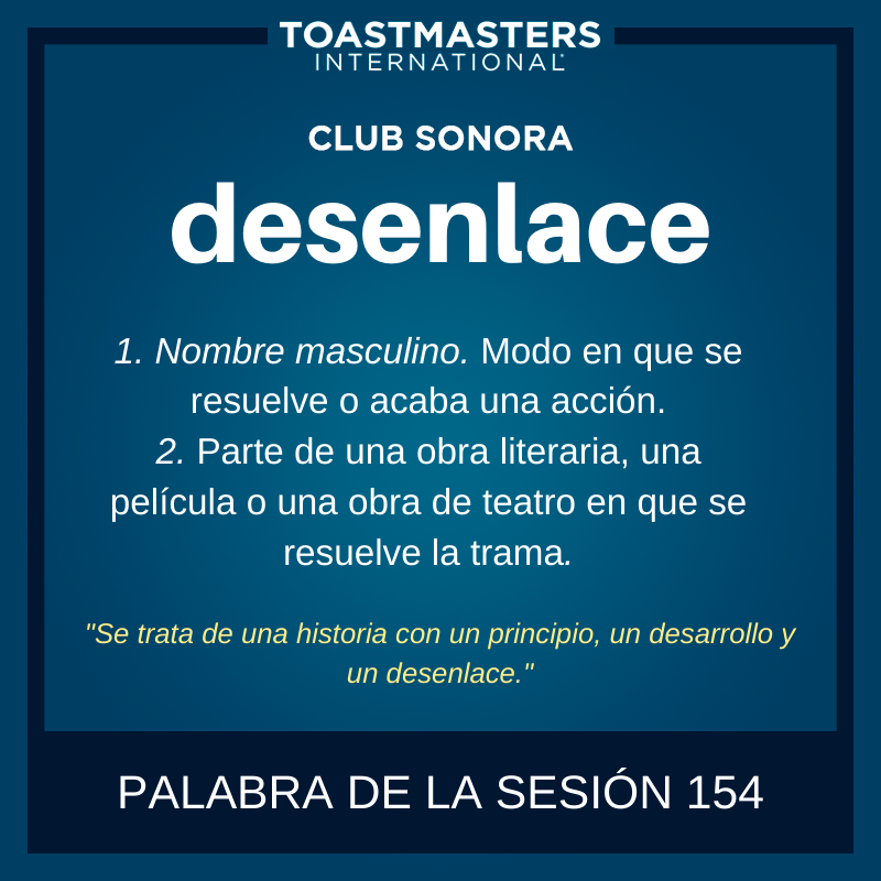 🗣 La palabra de la sesión 154 es #desenlace

Te esperamos:

🗓 Lunes 25 de Noviembre 
⏰ De 7:00 PM a 9:00 PM
🏛 En Canaco Servytur Hermosillo
📍 Ubicación: goo.gl/maps/TiNgpQWka…