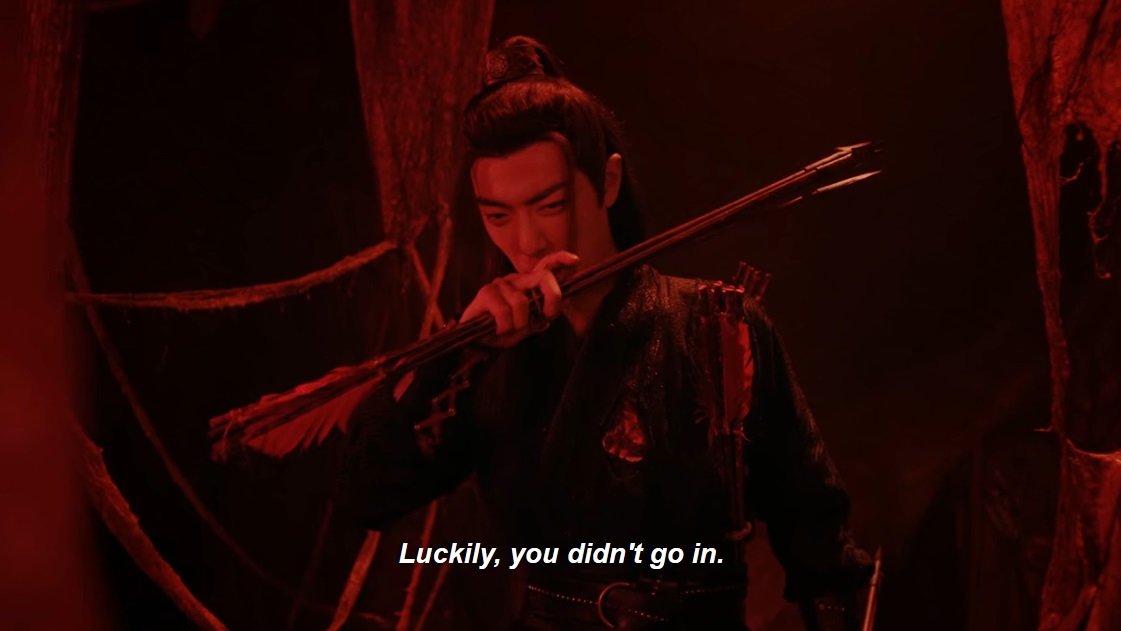 Yes, yes they are. Inside the tortoise wwx starts sharing what he's experiencing so lwj knows just what's going on. lwj even tells him to be careful 