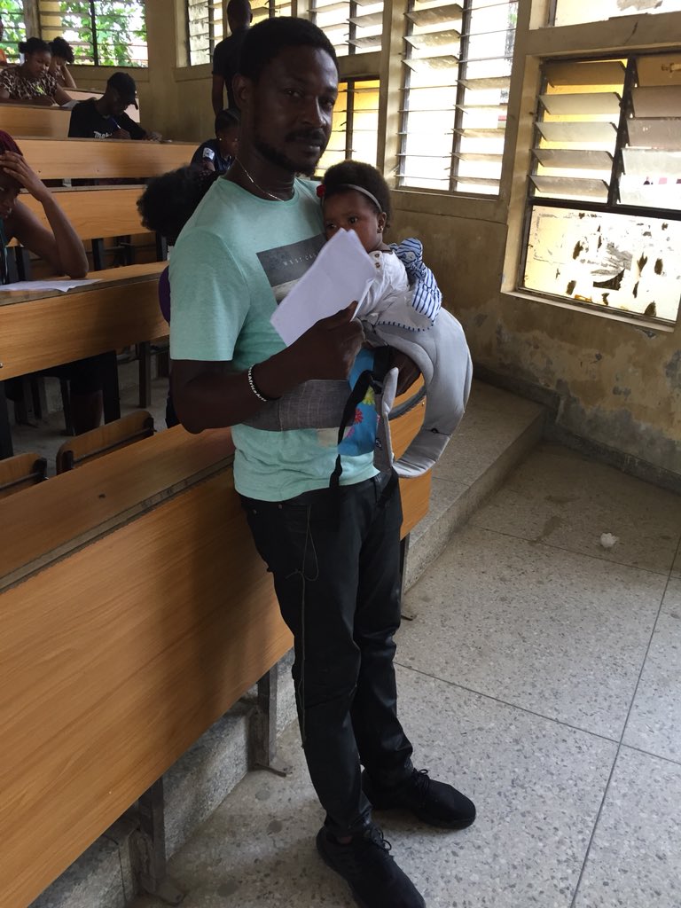 fredstashazashi's tweet photo. So one of my students with twins had statistics exams today and I know how stressful it could be writing exams and babysitting, so I took the babysitting responsibility till she was through with the paper. https://t.co/Kz0ZG09Ffu