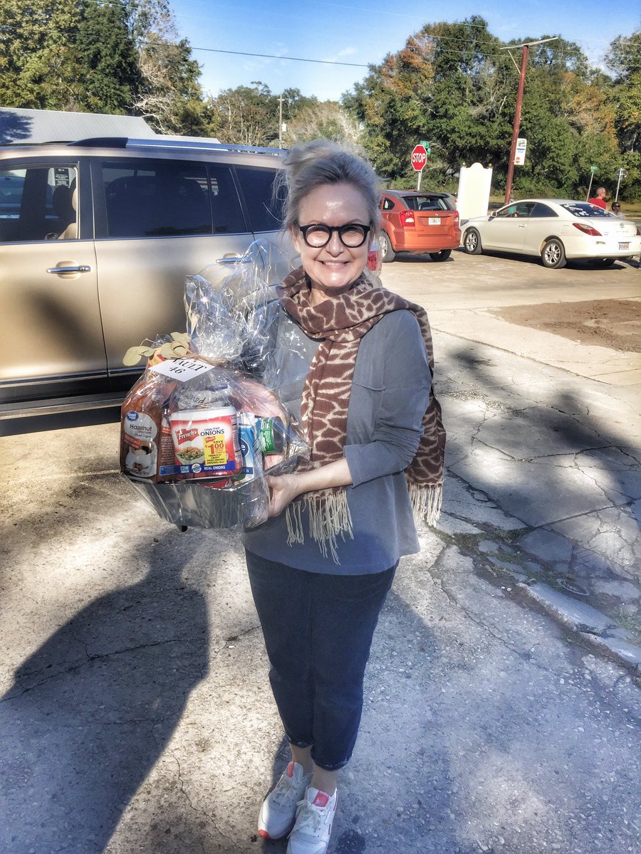 Gobble Gobble ...thank you Margaret Hoffman and Vault 46 for the Thanksgiving Baskets #prosperingcommunities #thanskgiving2019