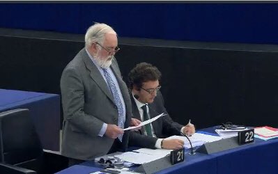 MAC_europa's tweet photo. We believe that in Madrid we must continue to incentivise, support and accelerate action from all actors towards the objectives of the #ParisAgreement . The EU will continue to do its homework on this and will continue to lead by example #COP25 https://t.co/OL9yE2AiNu