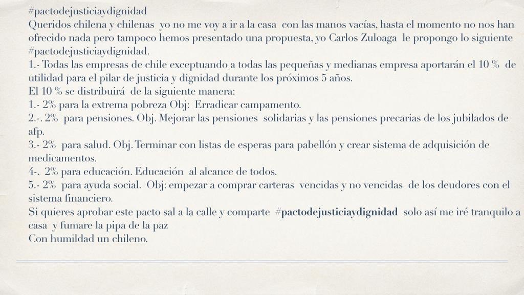 CataRB19's tweet photo. @pamelafiera #Pactodejusticiaydignidad          Por favor leer!!! https://t.co/EcLdzzVjwj