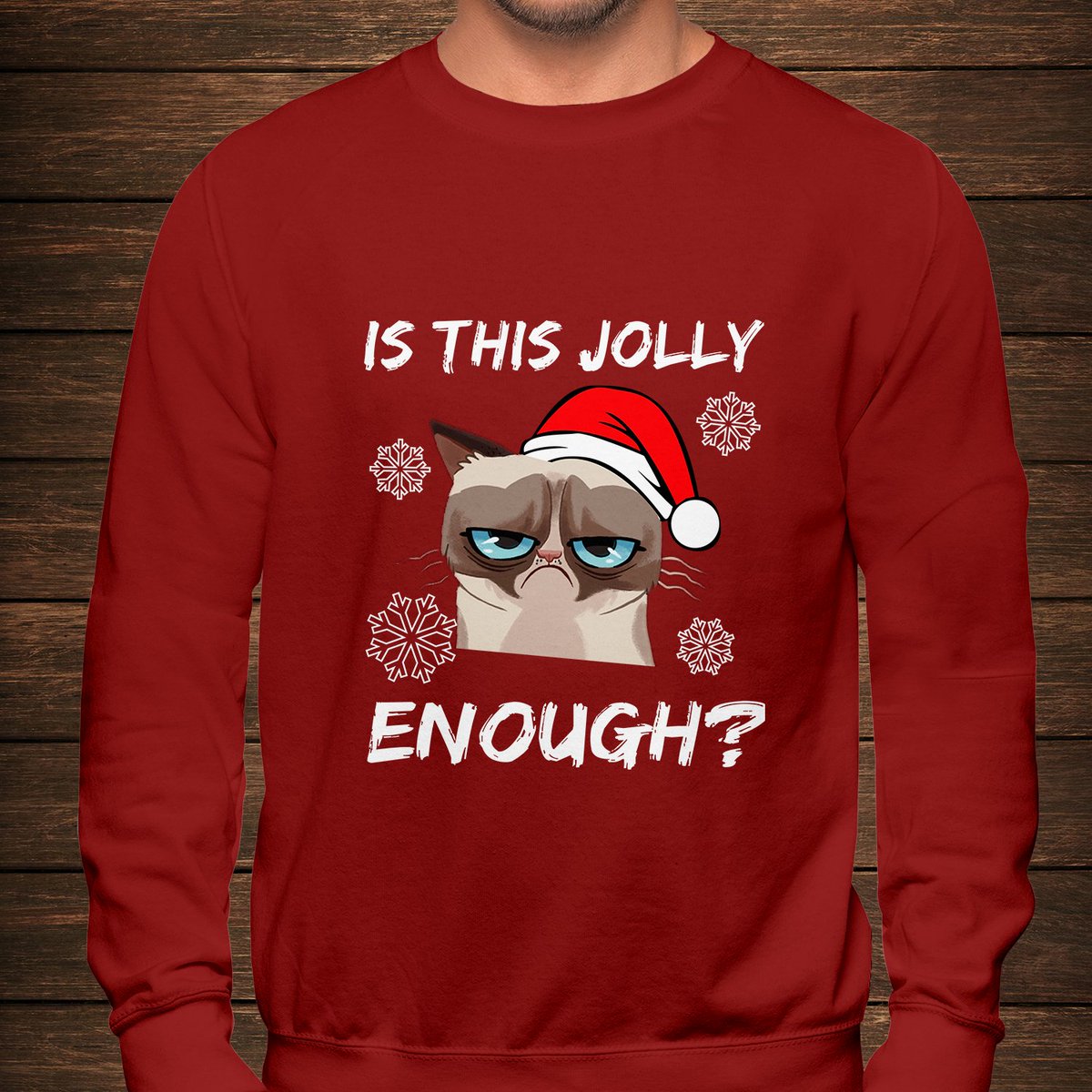 Is this JOLLY enough?
Get it here bit.ly/37Gqn6n

#cat #MondayMotivation #ThanksgivingWeek #ThanksgivingDay
