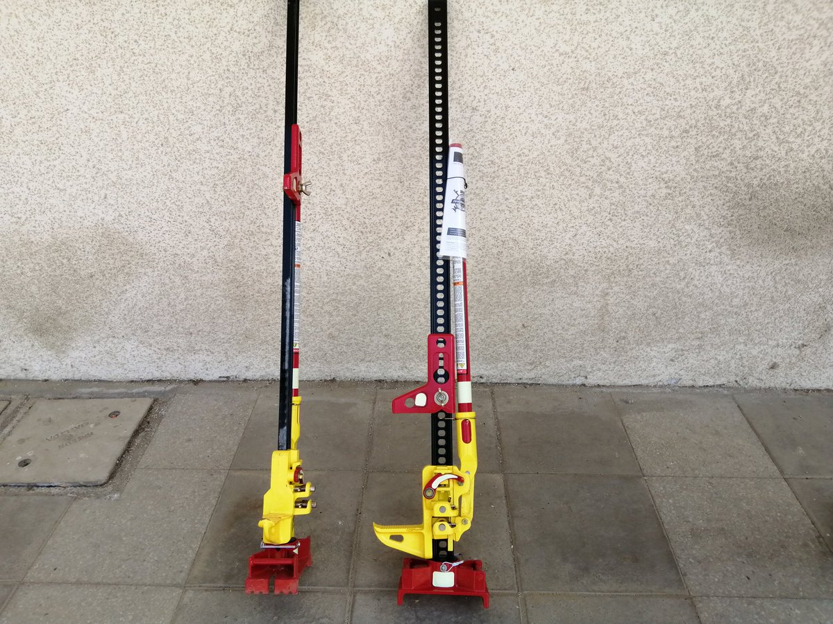 BomberosTercera's tweet image. Se unen a nuestro equipamiento de Rescate dos (2) Hi-Lift de 60" con una capacidad de levante de 5.000 lbs.
Pronto a llegar se encuentran dos (2) estabilizadores Supporter marca #Paratech los que estaremos compartiendo en una próxima publicación. 
 @bomberosvina