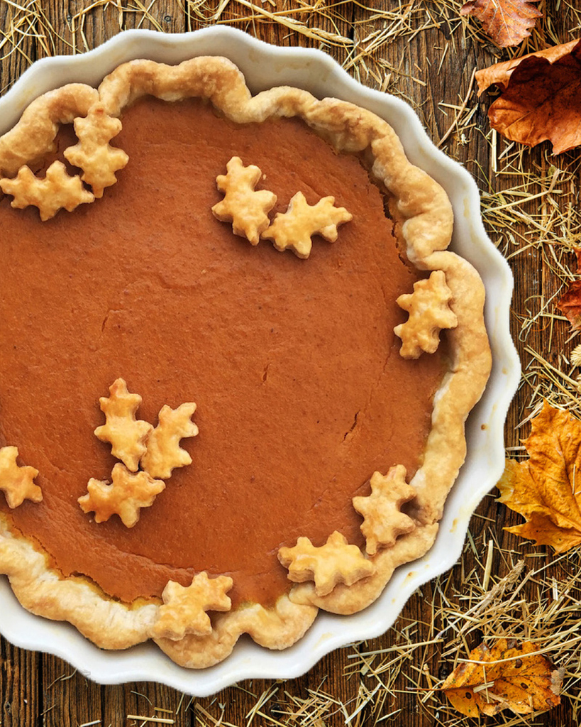 Gaby Dalkin of <a href="/whatsgabycookin/">Gaby Dalkin</a> created this delicious #sweetpotatopie especially for California #Sweetpotatoes! The #crust is perfectly flaky and the filling is an ideal balance of sweet and savory. #Yum! #Recipe: casweetpotatoes.com/recipe/2015/11… #thanksgiving #dessert #pie #baking #food