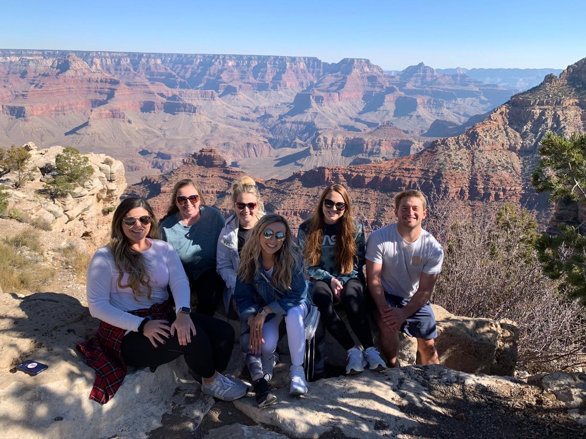 ForvisMazarsUS's tweet photo. While some may be braving the cooler weather, our @BKDGov Dallas crew took a road trip to #audit the City of Phoenix. On the way back, they took a slight detour to visit the #GrandCanyon 😍 Talk about next-level #BKDViews. https://t.co/mc7wwy9EYw