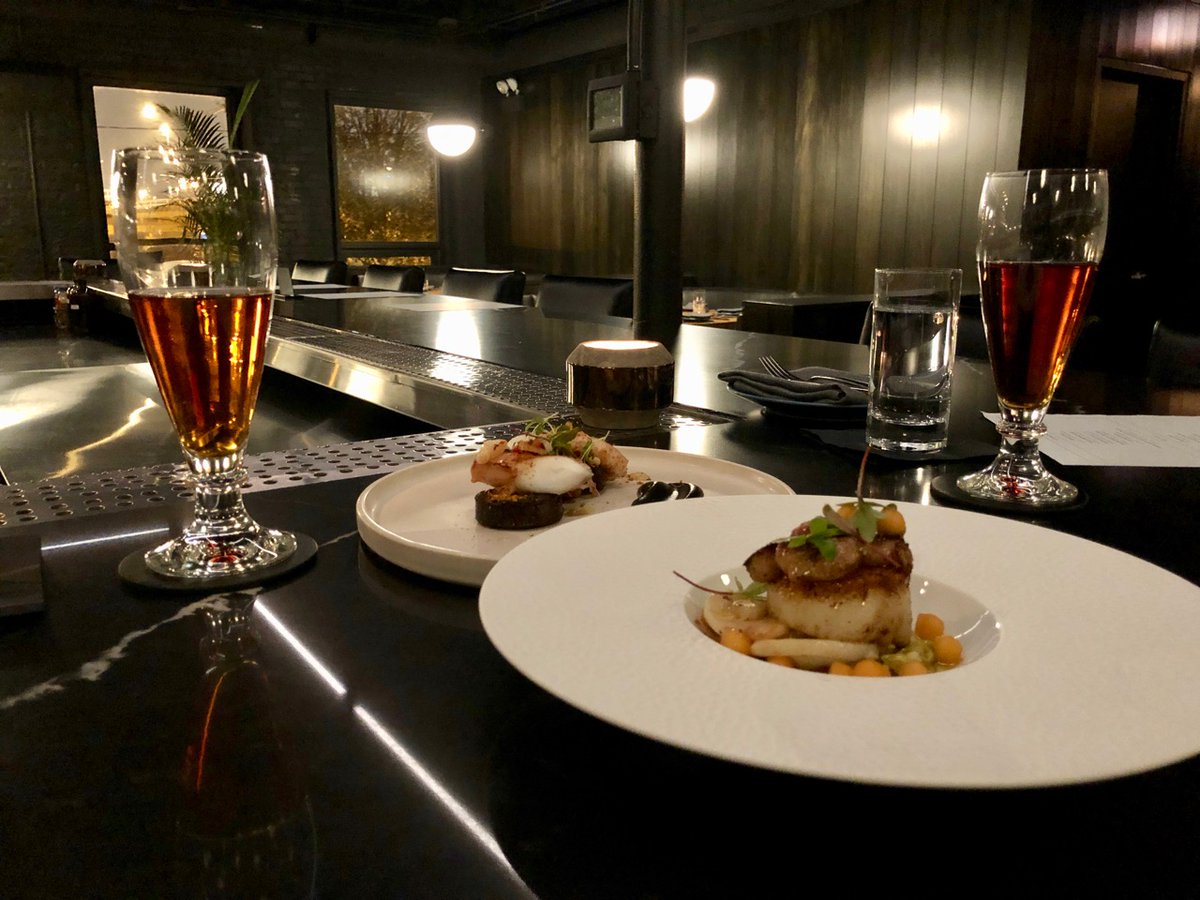 mikezoller's tweet photo. Whether you want a pilsner and a burger or a 12-course tasting menu complete with beer pairings, @MoodyTongue's new South Loop space has you covered. I sat down with owner/head brewer @jbrew312 to talk everything Moody Tongue. https://t.co/uLvjdpJFnP #chicago #craftbeer https://t.co/yeVZ6yU0bt