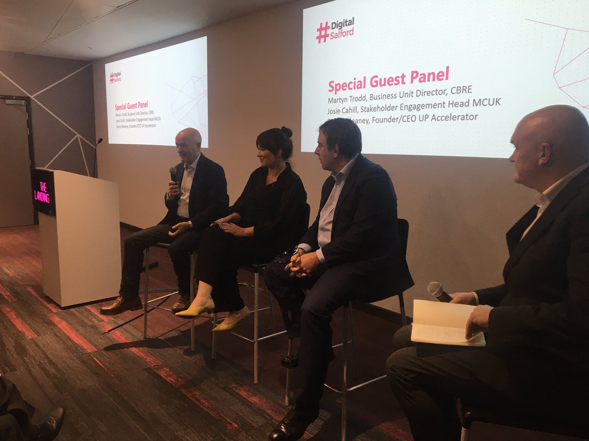 “I think <a href="/MediaCityUK/">MediaCityUK</a> is very unique, coherent and we think there is potential for real talent and value here”  

<a href="/Danny_Meaney/">danny meaney</a> - Founder/CEO @upaccelerator on why <a href="/MediaCityUK/">MediaCityUK</a> has been the ideal home for their accelerator programmes.. 

#DigitalSalford