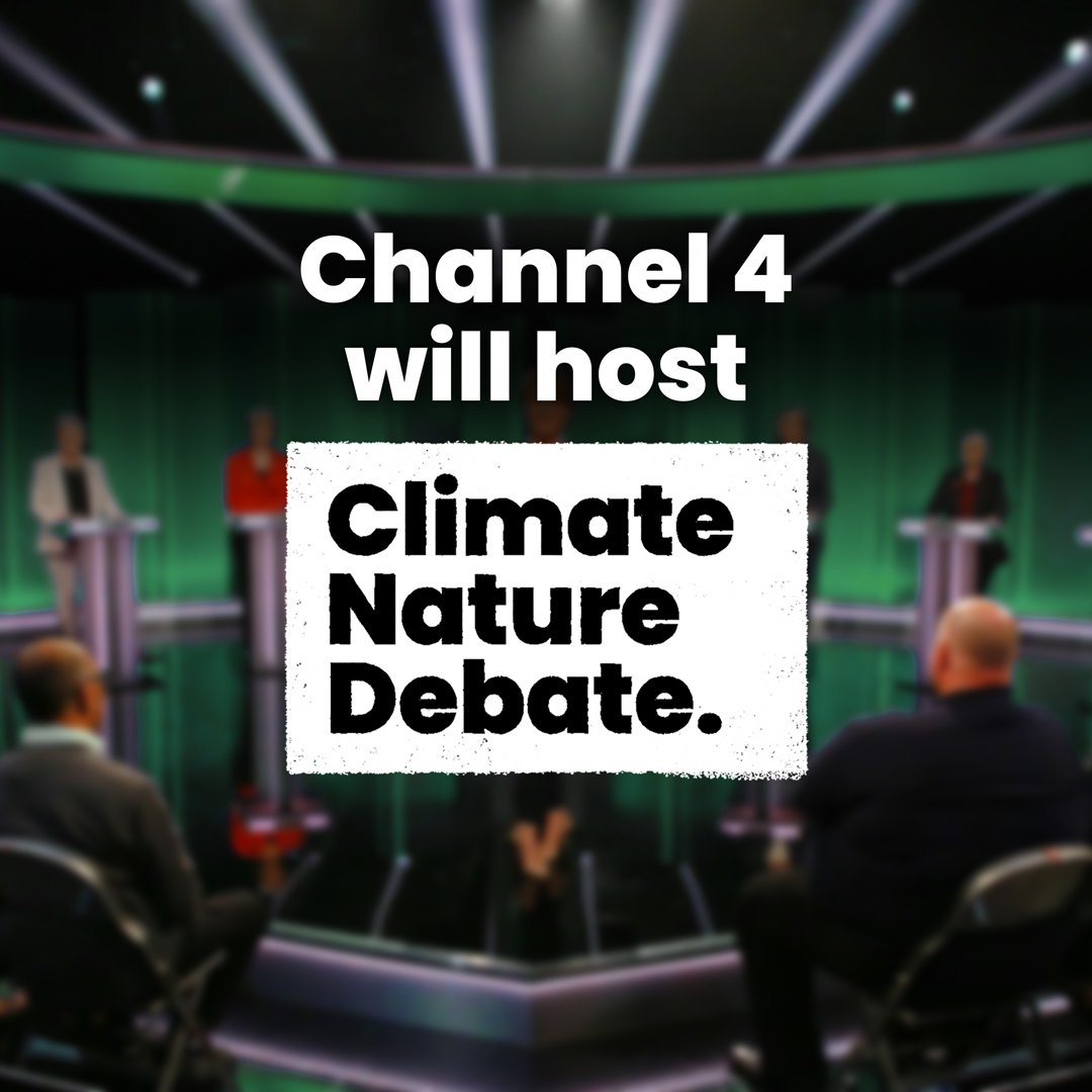 _wearepossible's tweet photo. BREAKING: @Channel4News confirm world's first TV climate &amp; nature election debate will go ahead this Thursday 7pm, with @jeremycorbyn @NicolaSturgeon @joswinson @sianberry. 100,000s of people behind this campaign deserve an answer: will @BorisJohnson be there? If not, why not? https://t.co/Xxe0b5j9vW